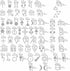 Aleks Melnyk No.398 Metal Stencil, Alchemical symbols, Small Stencil, 1 PC, Template for Wood Burning, Engraving, Crafting, Scrapbook...