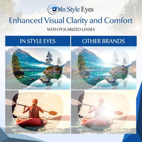 In Style Eyes Lovin Mawi Bifocal Wrap Around Sunglasses, Polarized Reading Glasses Reduce Sun Glare, Near Invisible Line Lens, Tortoise, 3.0x...