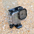 60M/196FT Waterproof Housing Case for GoPro Hero 8 Black, Dual Cold Shoe Slots Protective Underwater Diving Housing Shell for GoPro Hero 8 Black A...
