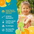 Barlean's Omega Pals Lipsmackin' Citrus Flavored Omega-3 for Kids, Yummy Children's Liquid Fish Oil Supplement with 750 mg of EPA & DHA for Brain ...