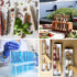 DEPEPE 12pcs 80ml Test Tubes, 25×200mm Glass Test Tubes with Cork for Plants, Bath Salts, Party Decoration...