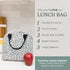 Steel Mill & Co Insulated Lunch Tote Bag for Women, Large Capacity Cooler Lunch Box, Cute Lunch Bag for Adults, Mini Cooler with Zipper Closure, P...