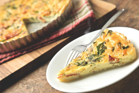 Fox Run Round Tartlet/Quiche Pan with Removable Bottom, Tin-Plated Steel, 9.5-Inch...
