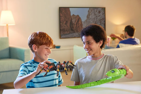 Robo Alive King Python by ZURU (Frustration Free Packaging) Battery-Powered Robotic Snake , Interactive Kids Toys, Giant Prank Snake Toy for Boys,...