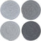 4 PCS woven trivets Set for Hot Dishes,100% Pure Cotton hot pot holder for countertop,pot trivets?Hot Pads?Spoon Rest for Cooking and Baking by Di...