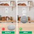 Sintron 2X Outlet Wall Mount Holder for Google Nest Mini and Google Home Mini, A Space-Saving Accessories with Cord Management for Google Smart Sp...