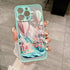 for iPhone 15 Pro Max Case, Frosted Art Landscape Painting, Slim Thin Hard PC Cover Soft TPU Bumper, Translucent Matte Phone Case for Women Man - ...