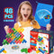 Tetra Tower Game, Stack Attack Game - 48PCS Building Blocks Balance Game, Board Games for Family Night, Tetra Tower 2+ Players Balance Stacking To...