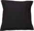 FRESH IDEAS Poplin Tailored Pillow Sham, Euro, Black...
