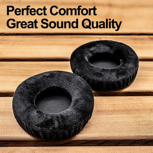 90mm Replacement Ear Pads Compatible with NS-WHP314, MDR-V700 V500, HDJ2000, DJ DN-HP1000, HARX300 HARX500, ProDJ100 ProDj200, RP-DH1200, T4s Head...
