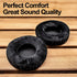90mm Replacement Ear Pads Compatible with NS-WHP314, MDR-V700 V500, HDJ2000, DJ DN-HP1000, HARX300 HARX500, ProDJ100 ProDj200, RP-DH1200, T4s Head...