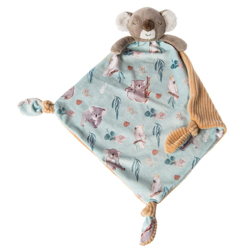 Mary Meyer Little Knottie Lovey Security Blanket, 10 x 10-Inches, Down Under Koala...