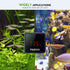 Aquarium Thermometer, LED Digital Thermometer for Fish Tank with USB Power, Highly Accurate Waterproof Temperature Gauge with Suction Cup and 6.5f...