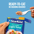 StarKist Chunk Light Tuna in Water, 2.6 oz Pouch (4 Pack) Ready to Eat Wild Caught Tuna, 17g Protein, 70 Calories Per Serving, Gluten Free, Soy Fr...
