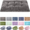 WONDER MIRACLE Fuzzy Deluxe Pet Beds, Super Plush Dog or Cat Beds Ideal for Dog Crates, Machine Wash & Dryer Friendly (15" x 23", S-Eagle Grey)...