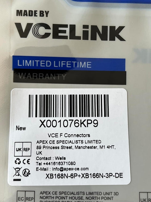 VCE Coaxial Cable Connector 6 Pcs with 3 Pcs Combined Format, 3GHz Coax Coupler for Coaxial Cable Extension, TV Cable Repair, Nickel Plated TV Cab...