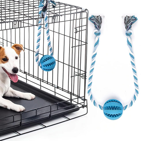 ChengFu Interactive Dog Toys, Crate Training Aids for Puppies, Reduce Stress Anxiety Peanut Butter Dog Food Treat Dispenser Toys...