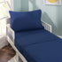 EVERYDAY KIDS 3 Piece Toddler Sheet Set - Soft Breathable Microfiber Toddler Bedding - Includes a Flat Sheet, a Fitted Sheet and a Pillowcase - So...
