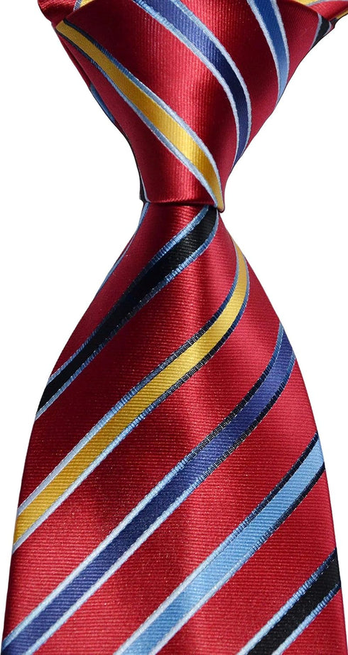 New Classic Men's Striped Silk Tie Necktie...