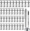 100 PCS 15MM Snap Fastener Kit Tool Snap Button kit Snaps for Leather Leather Snaps and Fasteners Kit for High Grade Metal Material Snaps for Bag,...