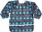MUMBABY Baby Bib Sleeved Shirt with Pocket 1-3 Years Old Toddler Smock, Waterproof and Washable (Octopus) Blue...