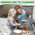 2 Pcs Fruit Shaped Kitchen Compressed Dish Sponges for Cleaning,Cellulose Absorb Water Expand Dishcloth,Natural Household Cleaning Sponges Suitabl...