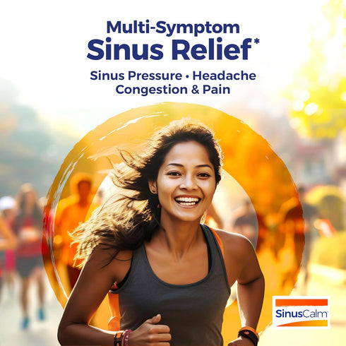 Boiron SinusCalm Tablets for Sinus Pain Relief, Runny Nose, Congestion, Sinus Pressure, Headache - 120 Count...