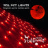Outdoor Christmas Net Lights, 9.8FTx6.6FT 192 LED Fairy String Light with 8 Lighting Modes, Connectable Light for Halloween Christmas Garden Tree ...