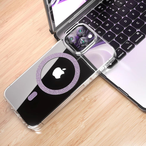 Magnetic Ring,Compatible with MagSafe Stickers,Supports Wireless Charging,Universal Magnetic Conversion Kit,Suitable for iPhone 15/14/13/12/11,Gal...