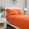 Lavish Home 1200 3-Piece Sheet Set, Twin, Rust...