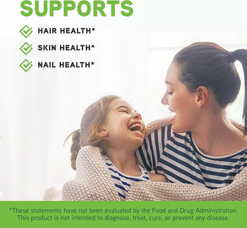 DAVINCI Labs Biotin - Supports Skin & Hair Health, Intestinal Flora Function* - Dietary Supplement with Vitamin C & Calcium as Ca Carbonate - Vege...