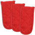 DII Basic Terry Collection Quilted 100% Cotton, Pan Handle, Red, 3 Piece...
