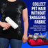 Roller Pet Hair Remover and Reusable Lint Roller - Hup Hup Cat and Dog Hair Remover for Furniture, Couch, Carpet, Clothing and Bedding - Portable,...