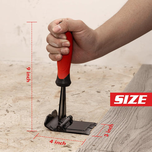 Goldblatt Trim Puller, 3-Inch Molding Remover for No-damage the surface, Heavy Duty Pry Bar Removal Multi-Tool for Carpet Tack Strip, Baseboard, M...