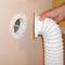 Dryer Dock Dryer Vent 6" for 4" Tubes, White...