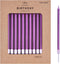 PHD CAKE Purple Long Thin Metallic Birthday Candles for Cake Party, Cake Candles, Weddings Cake Decorations, Candles for Cake...