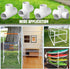 24 Pack 3 Way 1/2" Tee PVC Fittings, Heavy Duty PVC Pipe Fitting PVC Furniture Grade Fitting Connector for Water Supplies Build PVC Furniture DIY ...