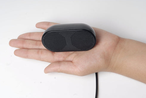 USB Mini Speaker Computer Speaker Powered Stereo Multimedia Speaker for Notebook Laptop PC(Black)...