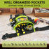 Tool Belt,Magnetic Tool Pouch,14-Pockets Tool Belts for Men,Detachable & Adjustable Tool Pouch belt for Electrician,Carpenter,Construction,Work Ap...