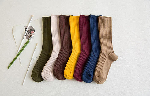 6 Pairs Comfortable Casual Cotton Socks for Women, Girls and Students (fit women girls shoe size 5-10)...