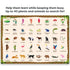 Momo & Nashi Search & Find Childrens Jigsaw Puzzles for Kids - 80 Pieces - Jungle Rainforest Theme - Floor Puzzles for Kids Ages 4-8, 3-5, 6-8, 8-...