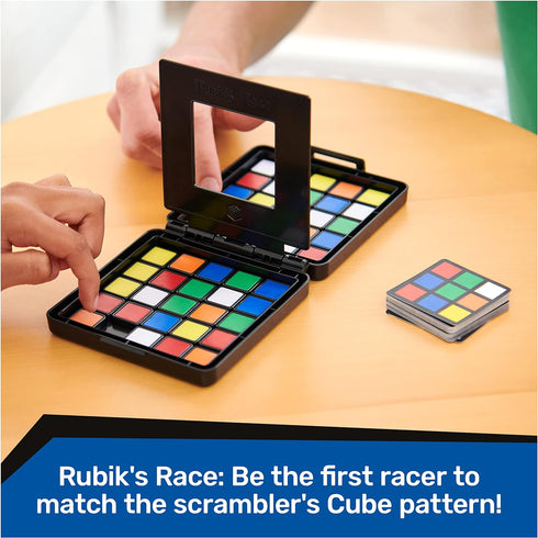 Rubik's Pack & Go, 3 Game Bundle Race Flip Capture 2-Player Sequence Board Games 3D Puzzle Travel Game Gift Set, for Adults & Kids Ages 7+ Amazon ...