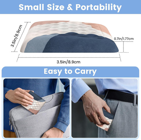 HAOCOO Wrist Rest, Wrist Support for Keyboard, Ergonomic Wrist Rest for Keyboard with Memory Foam, Protable Laptop Keyboard Wrist Rest for Office,...