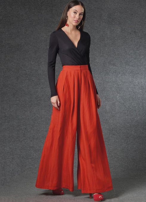Vogue Misses' Pants Sewing Pattern Packet, Design Code M8234, Sizes S-M-L-XL-XXL, Multicolor...
