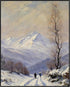 Posterizer 1 pcs-beautiful snowy scenary in winter -2-Landscape & Nature Art-GIft for Men Women Teens-Dining Room Decor- unframed wall art...