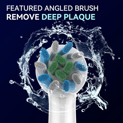 4 Packs Professional Sensitive Electric Toothbrush Replacement Heads...