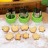 NEW LIVE 35 Pack Cookie Cutters Vegetable Fruit Cutter Shapes Stamps Mold Mini Cookie Cutters...