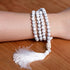 LIUANAN 108 Mala Beads 8mm Natural Bracelet Healing Gemstone Yoga Meditation Hand Knotted Mala Prayer Bead Necklace...