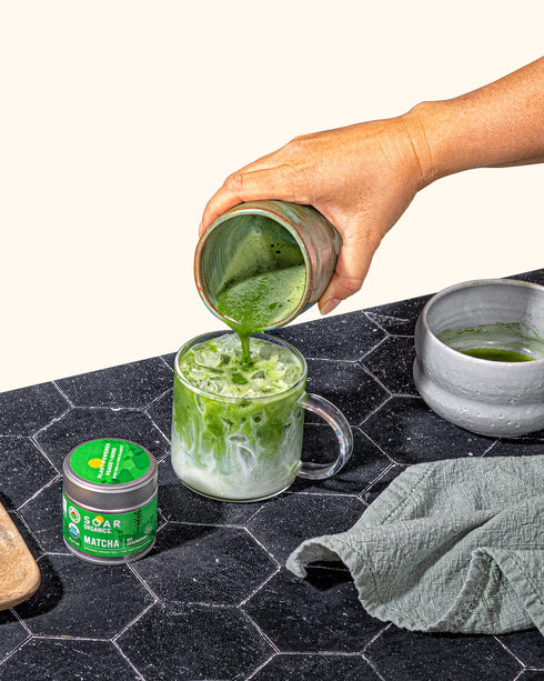 Soar Organics - Uji Ceremonial Grade Matcha Green Tea Powder - Authentic Japanese Origin (1 oz)...