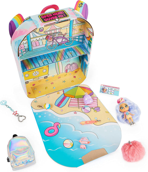 Deluxe Reina Reef Collectible Doll and Playset with 11 Surprises, 3.5-inch, Kids Toys for Girls Ages 5 and Up...